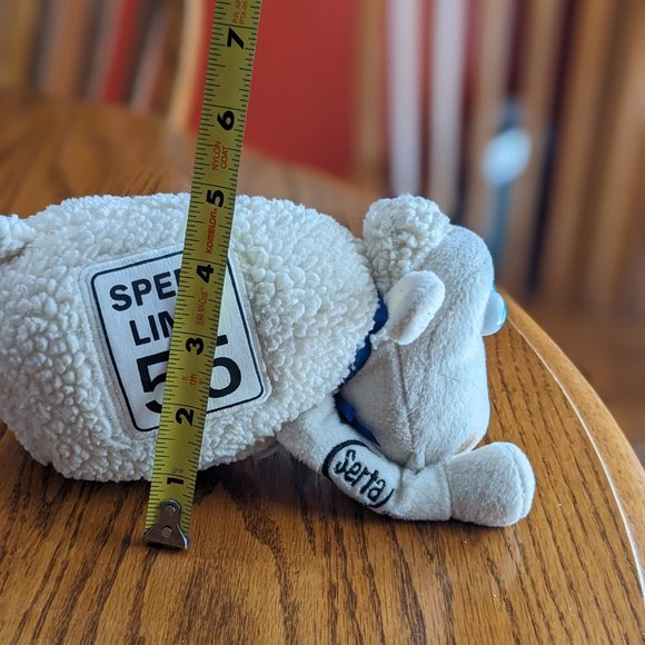 Vintage Serta Counting Sheep Plush # 55 Speed Limit - Picture 6 of 7
